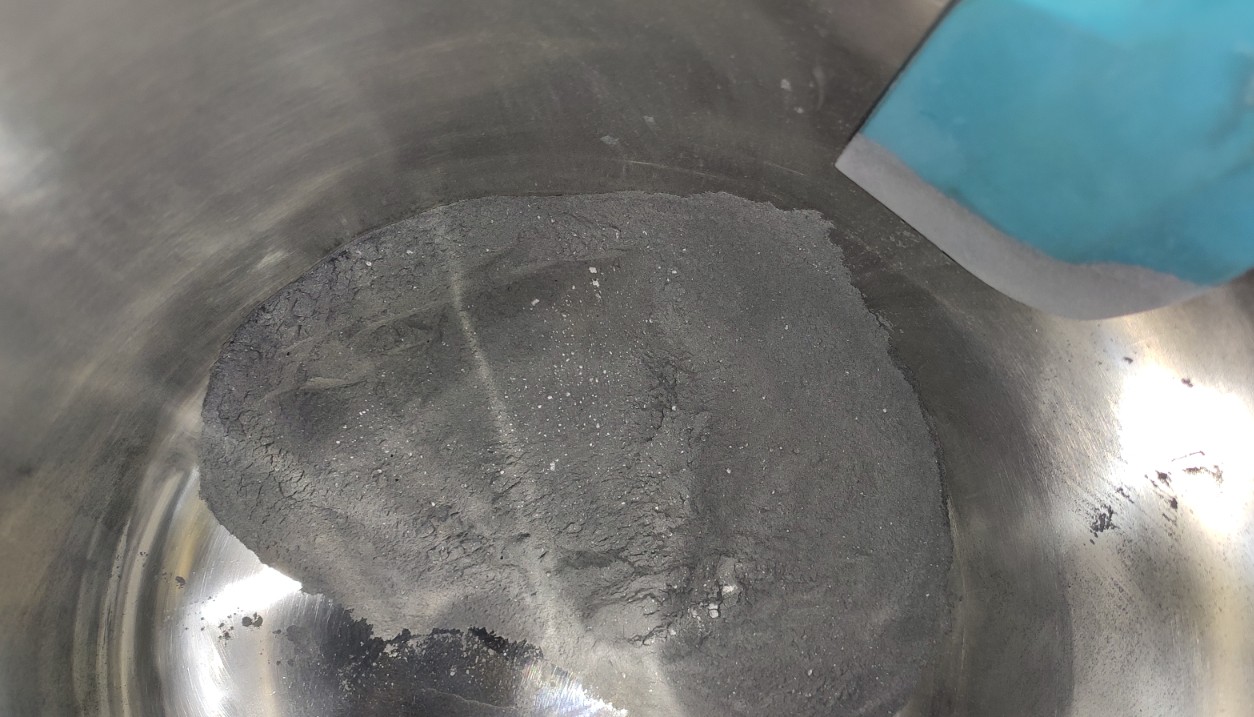 三维混合机混合效果